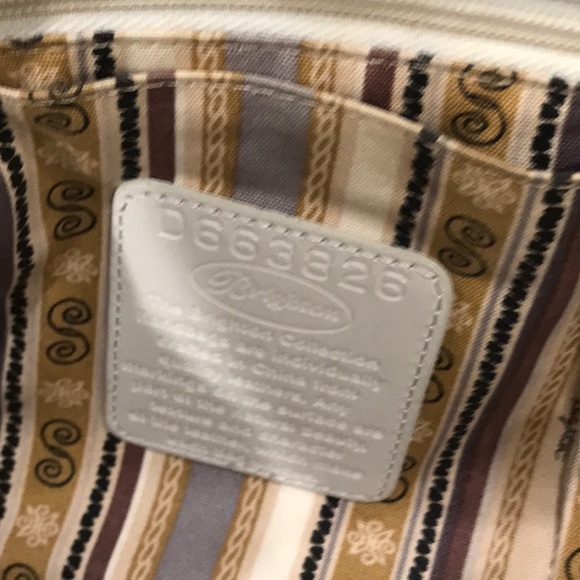 White Leather Brighton LOLITA Sachel - Picture 8 of 11